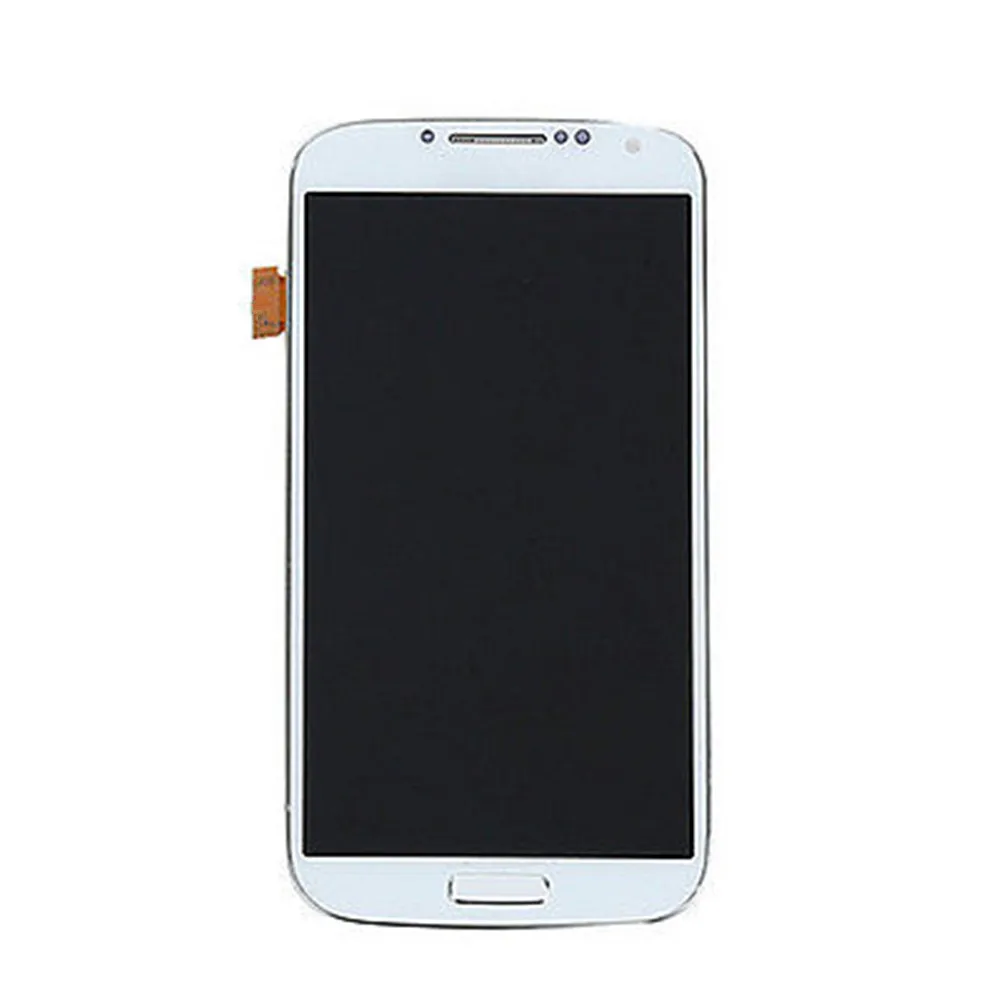 Для samsung Galaxy S4 i337 i9505 M919 i9500 ЖК-дисплей с сенсорным экраном дигитайзер Рамка в сборе