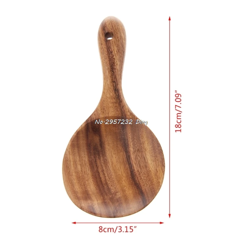 Kitchen Long Handled Wooden Rice Spoon Utensils Cooking Tools CHE1 Kitchen Long Handled Wooden Rice Spoon Utensils Cooking Tools CHE1