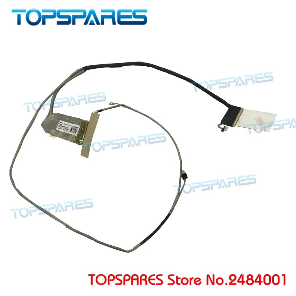 Подлинный ноутбук дисплей кабель для ASUS X751 X751M сенсорный LVDS 14005-01190300 vga экран ЖК lvds
