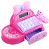 Girl Birthdday Gift Pretend play Simulated Supermarket Cash Register Multi-functional Cash Toys With Calculator and Scanner 4
