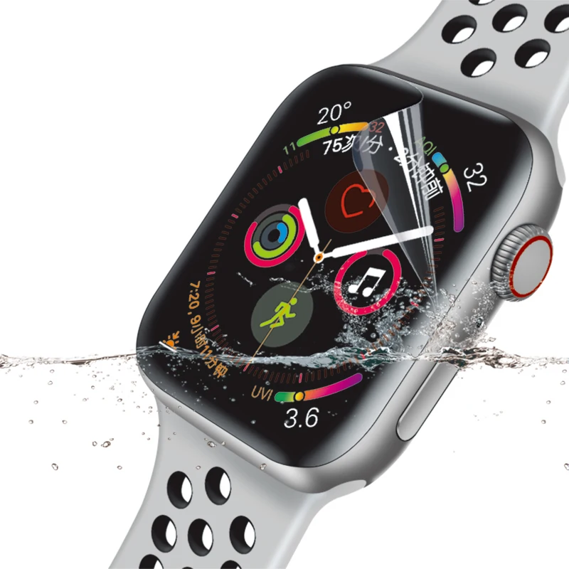 Suntaiho ТПУ протектор с полным покрытием пленка для Apple Watch 4 40/44 Экран протектор для i Watch Series 1/2/3 38/42 мм(не Стекло