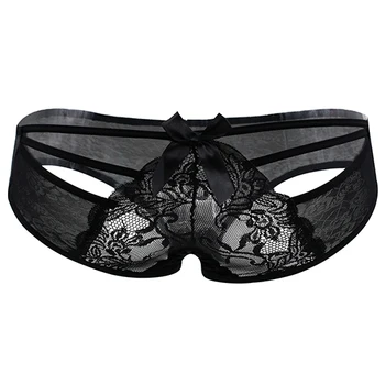 

Women Lace Sexy Hollow V-string Briefs Panties Thongs G-string Underwear 6RCA 7GBX