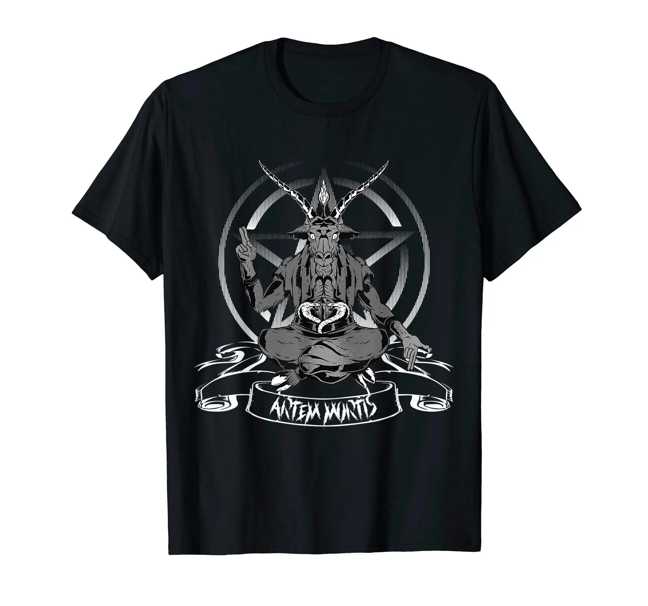 

Blackcraft AntiChrist Goat Satan Baphomet shirt for Atheist T-Shirt
