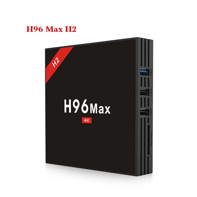 H96 MAX H2 Android 7 1 Смарт ТВ приставка Rockchip RK3328 Четырехъядерный 4 ГБ 32 Bluetooth 0 медиаплеер