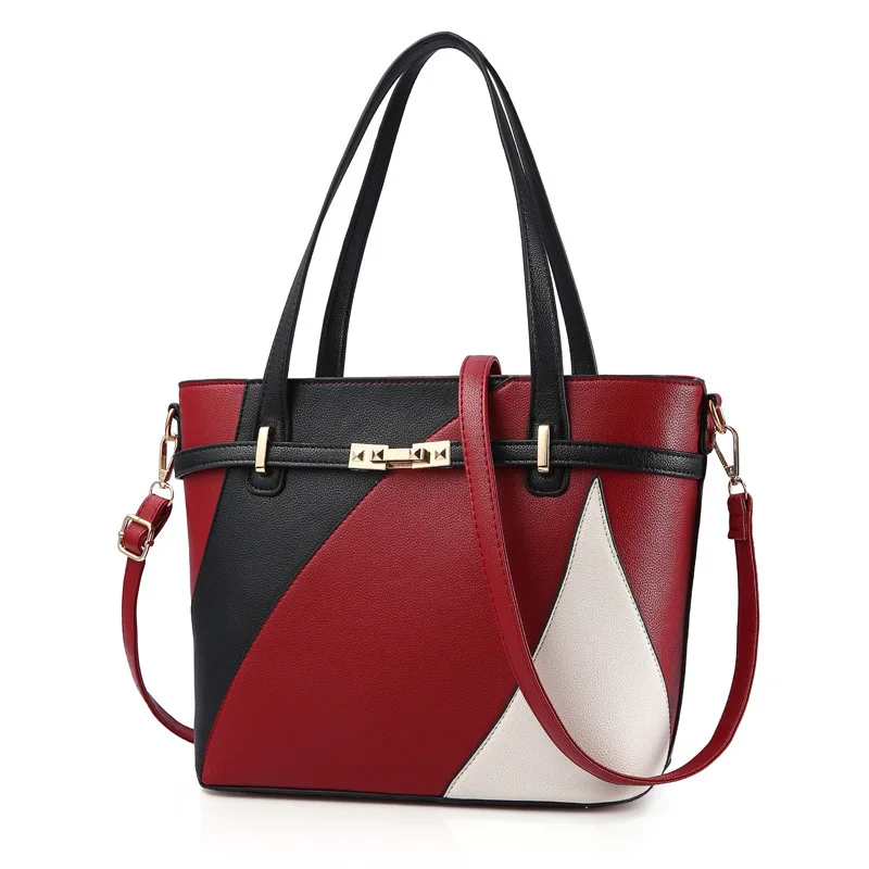 2018 Ladies Bag Luxury Handbags Women Bags Designer Three-color Matching Fresh Style Ladies Shoulder Bag 2018 Ladies Bag Luxury Handbags Women Bags Designer Three-color Matching Fresh Style Ladies Shoulder Bag