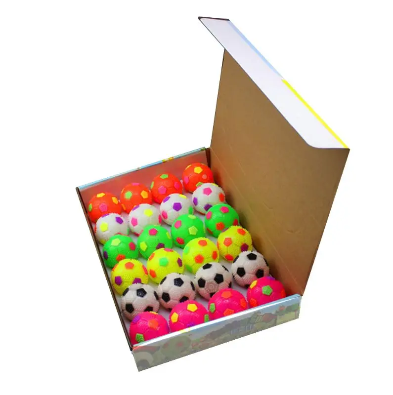 Squeeze Sound Спорт Футбольный Мяч осветить изменение цвета светильник для развития интеллекта ребенка детские развивающие игрушки