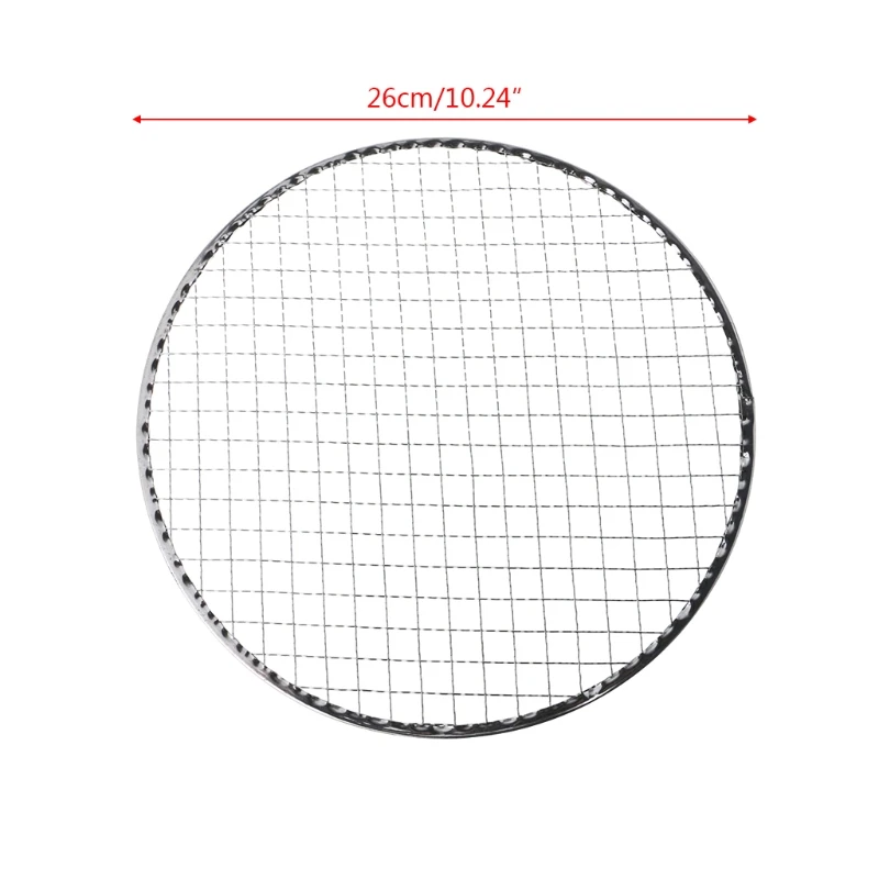 26 см одноразовая корзина для барбекю, барбекю, гриля, сетка, сетка для мяса, рыбы, овощей, инструмент для горячей кухни, аксессуары для приготовления пищи