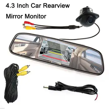 

Universal 12 V Car Rear view Parking Kit 4.3 Inch Car Reverse Monitor + 13.5mm Lens Waterproof Backup Camera