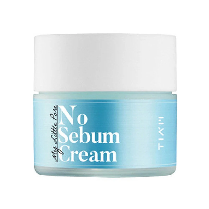 

TIAM My Little Pore No Sebum Cream 50ml Face Cream Skincare No Sebum Control Removal Oily Pore Firming Facial Cream
