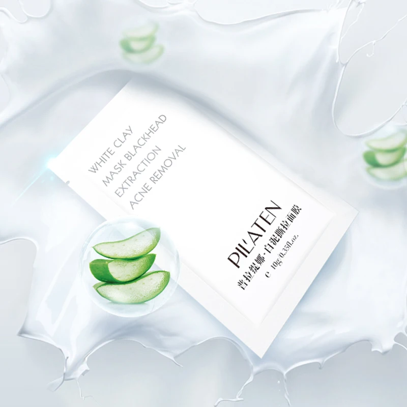 Pilaten 5 шт. маски белые лица угрей удаление маска для mascarilla чистая косметика кожи