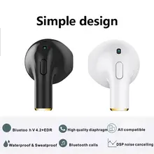 2019 Новые Bluetooth наушники 4,2 TWS беспроводные гарнитуры мини наушники HiFi Звук Спорт водонепроницаемый HD микрофон громкой связи для всех телефонов