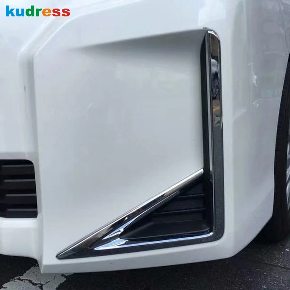 

For Toyota Noah Voxy 2017 2018 ABS Chrome Front Front Reflector Fog Light Lamp Cover Trim Foglight Bumper Molding Garnish
