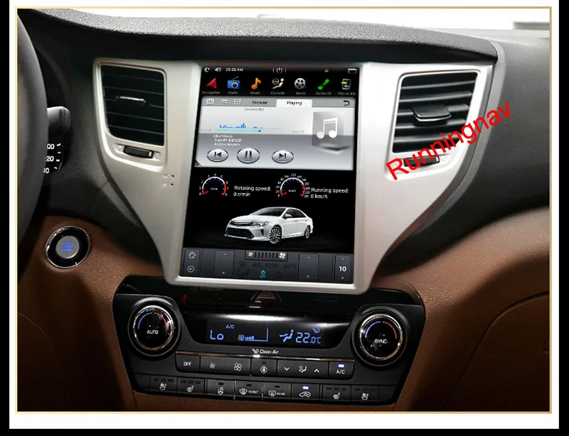 10," Android 7,1 Fit hyundai TUCSON/IX35-dvd-плеер навигационная gps радио