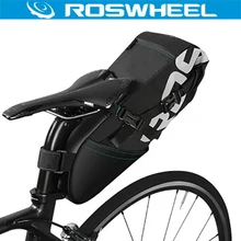 ROSWHEEL ATTACK Series Bike Bag 8L Cycling MTB Mountain Bag 10L Bike Back Seat Rear Rack Bag Waterproof Bicycle Rear Saddle Bag
