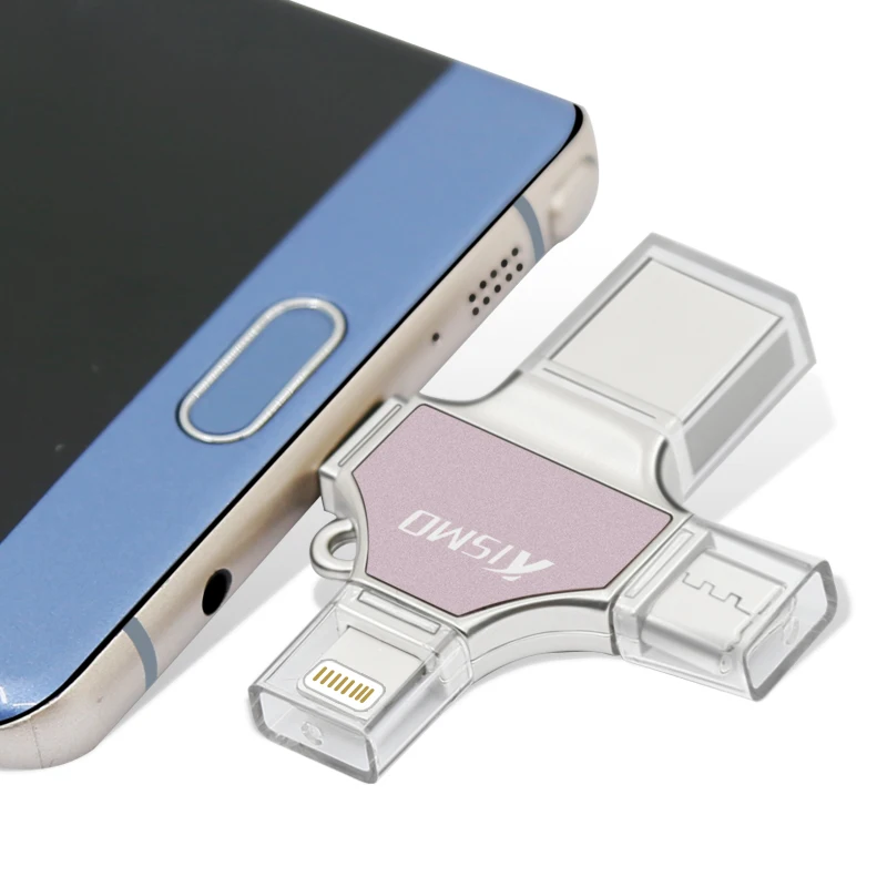 USB флеш накопитель 4 в 1 2 0 Type C|i-flash drive|metal usb driveusb drive 64gb |