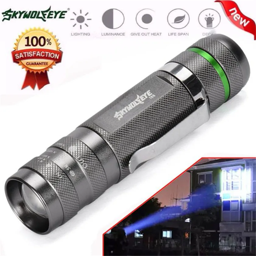 Супер 3000LM масштабируемый CREE XM L T6 светодиодный 18650 фонарик супер яркий светильник
