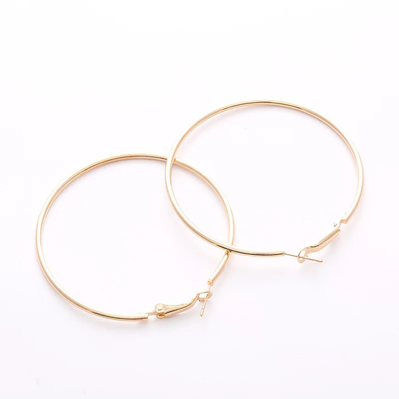 

MISANANRYNE Personality Big Circles Hoop Earrings For Women Gold Color Fashion Jewelry Accessory Birthday Brincos Party Gifts