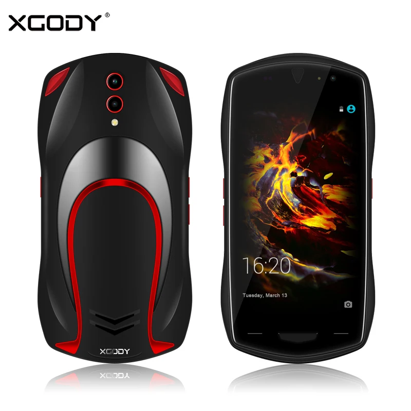 XGODY X25, 5 дюймов, 3g смартфон, Android 8,1, 1 ГБ, 8 ГБ, четыре ядра, две sim-карты, камера 5 Мп, модель автомобиля, мобильный телефон, 3000 мАч, WiFi, мобильный телефон