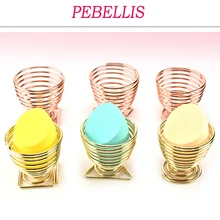 PEBELLIS пуф для макияжа стойка губка держатель косметический порошок красоты слоеный стеллаж для хранения косметический спонж сушильная подставка держатель