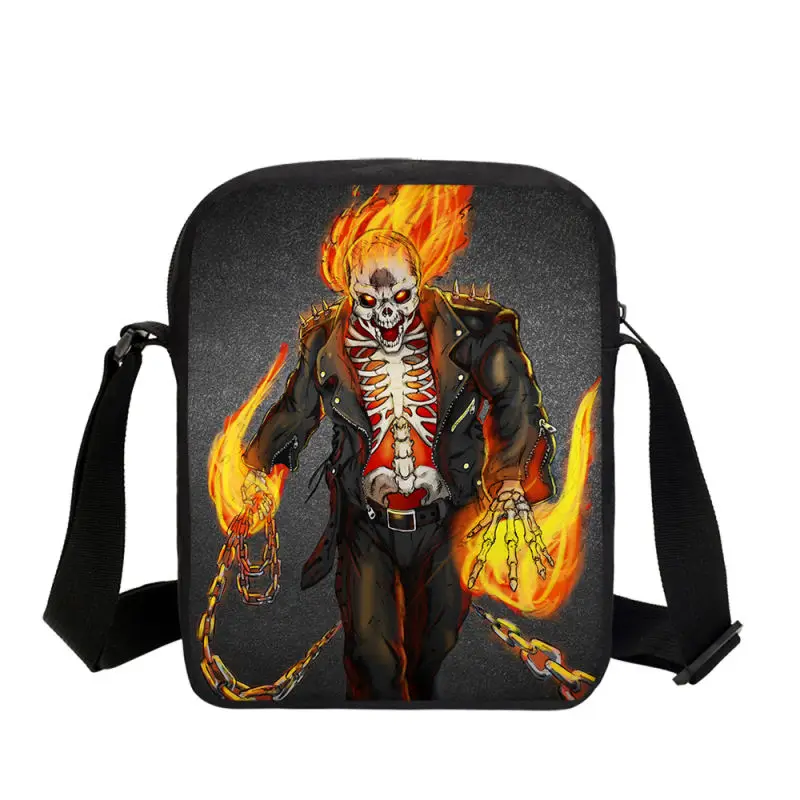 

3D Pringting School Bags Crazy Skull Prints Bag For Boys Girls Small Crossbody Bags Fashion Casual Schoolbagss Bookbags Mochila