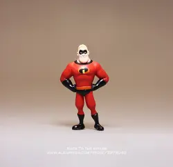 Дисней Суперсемейка 2 фигурку 6,5 см положения аниме украшения коллекции модель фигурка игрушки для детей подарок