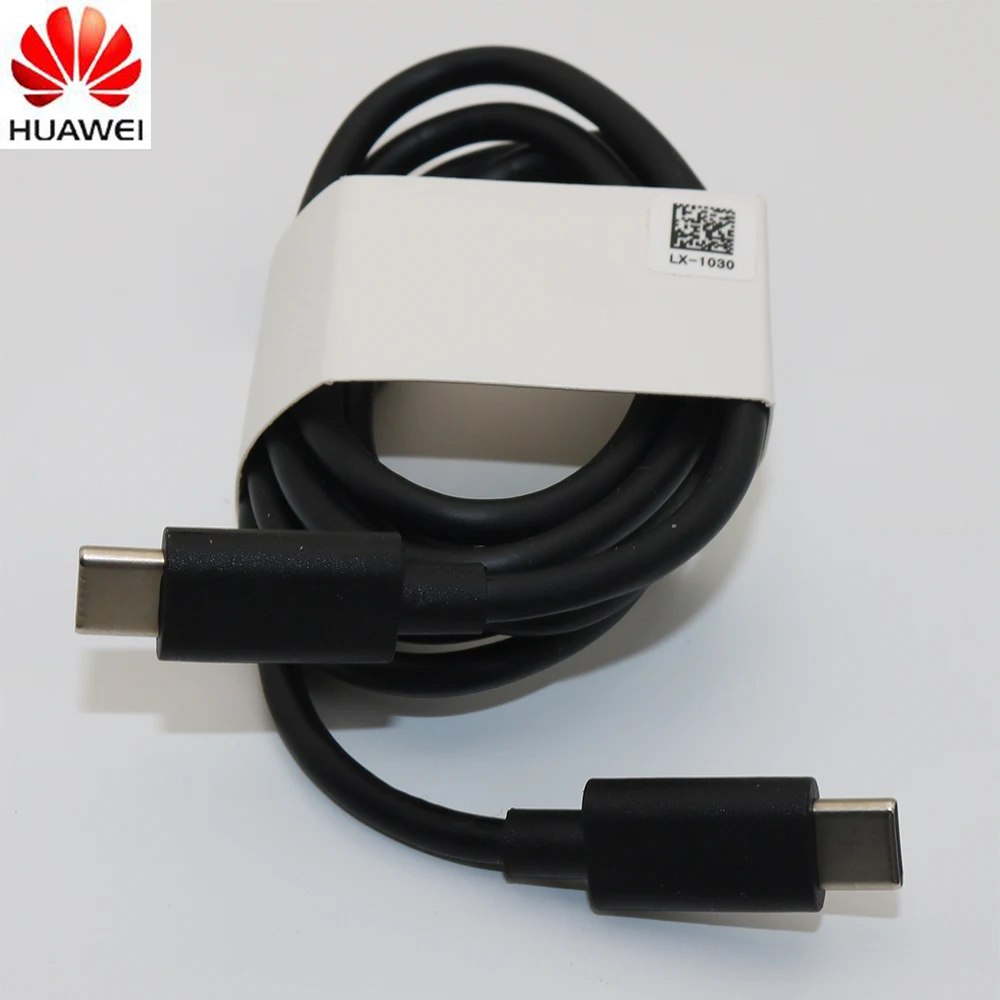 

Original FOR Huawei Nexus 6P/5X Charger Cable Usb C to Type C Black 100CM Charge Data Power Cable For LG Google smartphone