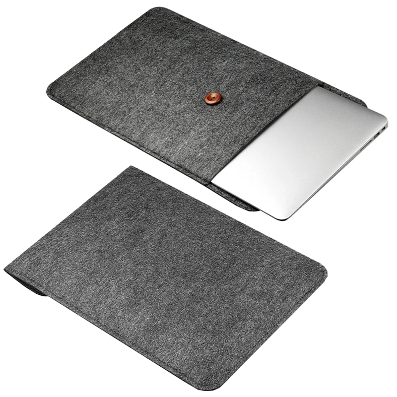 Чехол для ноутбука Macbook Air 11 13 Pro 15 вертикальный Тонкий шерстяной войлочный чехол 6