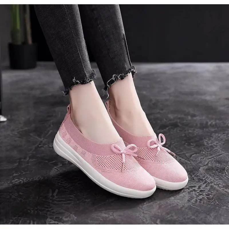 

SHARCPCLAW Women Summer Shoes Women Platform Sneakers Designers Slip-On Hot Sale Comfortable Shoes Woman Chaussure Femme Talon