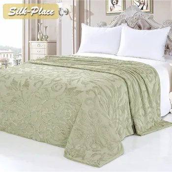 

Silk Place Mermaid Blanket Bed Fleece Blanket Cheap Bedding Knitted New Sofa Blanket Child Duvet Cover Double Bed Sheets