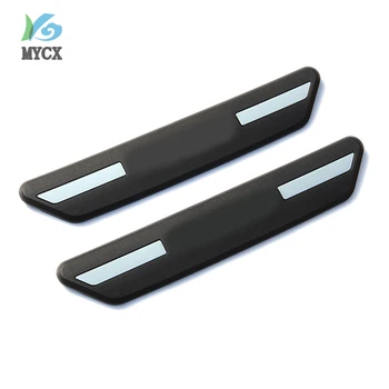 

2016 For Volvo XC60 XC 60 2014 2015 ABS Plastic Rear Door Sill Rust Pedals Scuff Plate Guards Sills Cover Trims Car Styling 2PCS