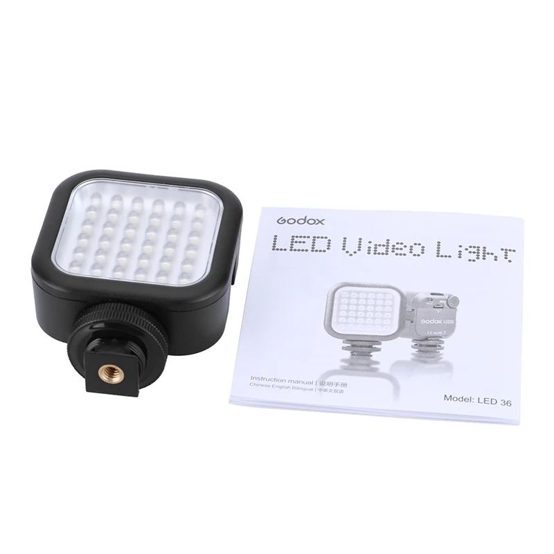 Godox LED36 Светодиодная лампа для видеосъемки 36 светодиодных ламп фотографическое