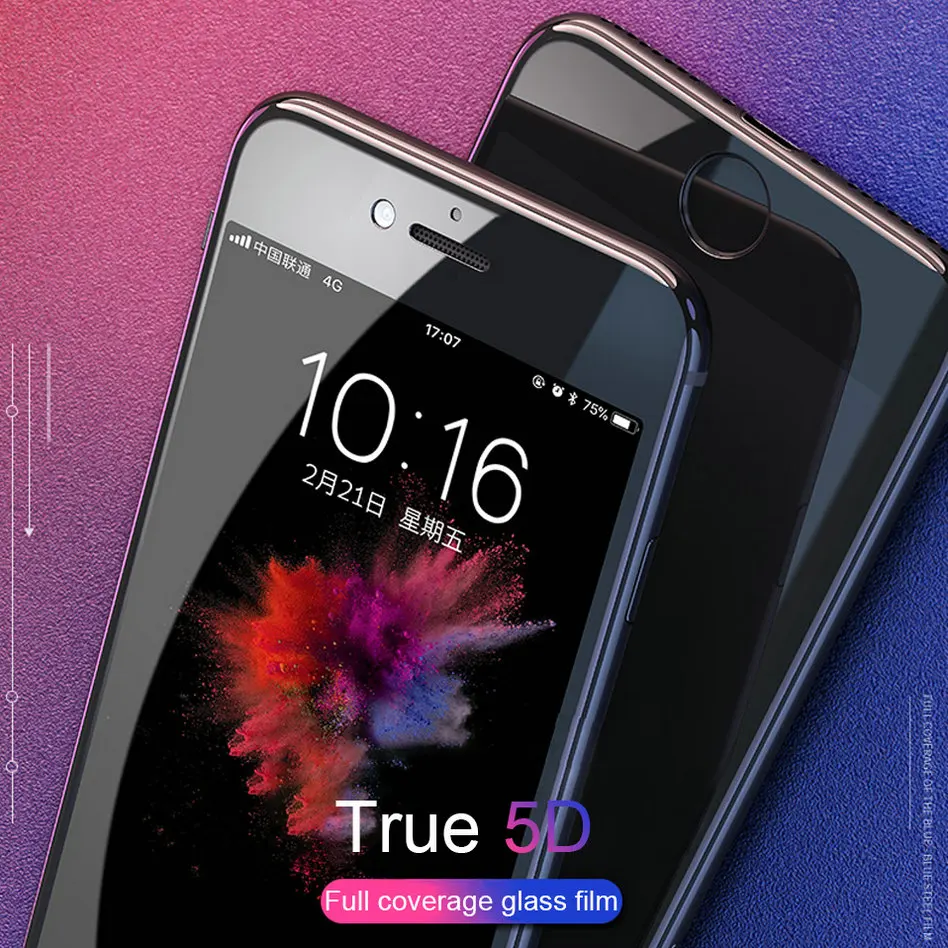 5D Tempered Glass for Huawei P20 Lite Glass Full Cover Round Edge 9H for Huawei P20 Pro P10 Lite Mate 9 10 Lite Screen Protector (5)