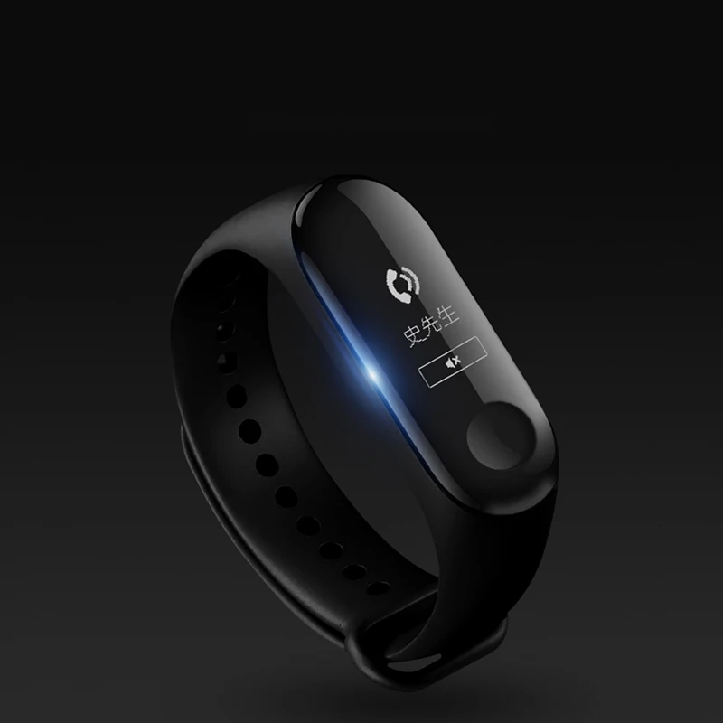 3 шт./лот сплошная Защитная пленка для Xiaomi Mi Band 3 Защитная пленка для экрана на браслет Xiaomi 4 3 2 band2 band3 band4 M4 не калёное Стекло