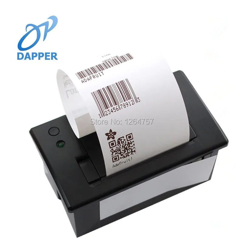 Mini Thermal Panel Receipt Printer 58mm embedded thermal printer module TTL/RS232 for panel