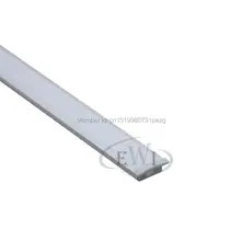 10X0,5 м наборы/лот T типа экструдированные led-ленты alu profil и анодированный aluleisten светодиодный для утопленной стены или напольного освещения