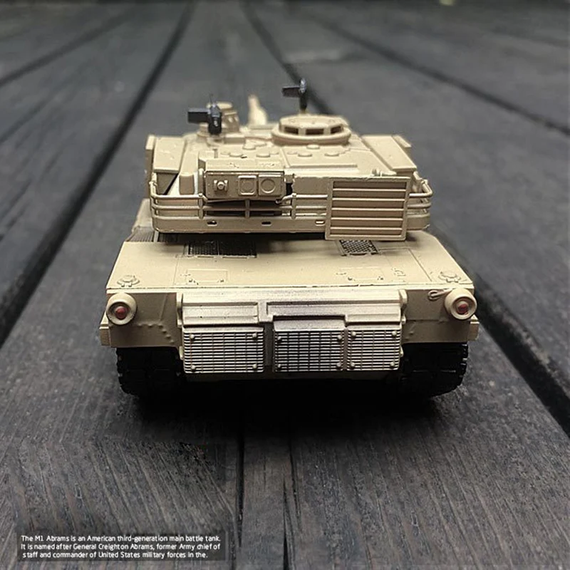 M1A2 армии США Основной боевой танк модель 1:72 готовой Абрамс военного танка