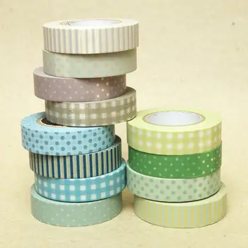 

4pcs/lot glitter tape strong adhesive for masking deco washy tape cinta capton dust screen tape camo tape foam free shipping