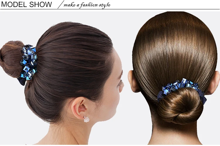 Женский головной убор эластичная лента для волос s милая веревка для волос Корейская резинка для волос со стразами аксессуары для женщин