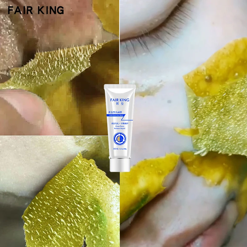 Чай дерево золото маска от угрей снять Очищающая маска для удаления угрей глубокое очищение акне шрамы пятна морщины лица купить на AliExpress