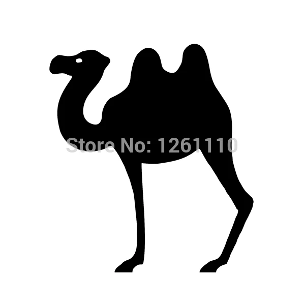 Забавный Camel Silhouette DIE CUT стикер автомобильный бампер виниловый s наклейки для