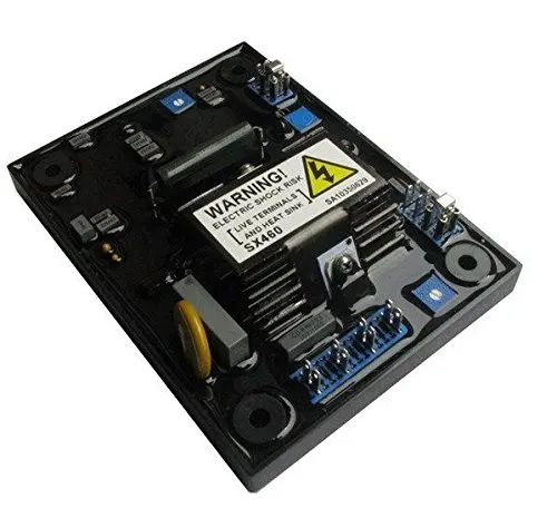 

SX460 5pcs top quality Black Automatic Voltage Regulator AVR SX460 for Generator+fast shipping