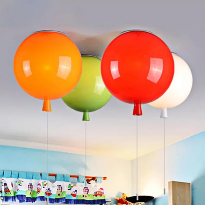 Novelty Kids Led Ceiling Lights Fixture For Children Bedroom Acrylic