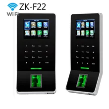ZK F22 WI-FI TCP/IP табельные часы с отпечатком пальца и доступ Управление система с EM пропуск посещаемость времени продукт USB-хост
