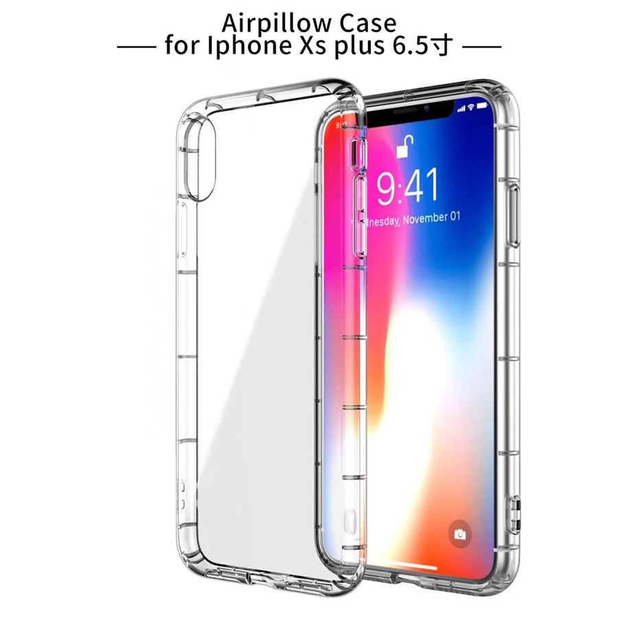 

NEW Luxury Clear Silicon Soft TPU Case For iphone phone ultra-thin Super soft TPU shatter-resistant Silicone protective cover