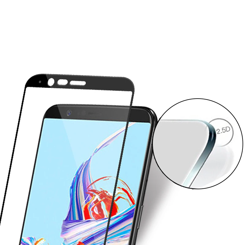 Mocolo-Screen-Protector-Glass-2PCS-Lot-for-Oneplus-5T-9H-2-5D-Full-Cover-Tempered-Glass (2)
