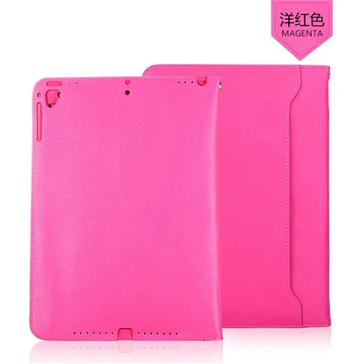 Hmsunrise кожаный чехол для Apple iPad Pro 12,9 планшет Авто Пробуждение/сон все включено защитный чехол сумка для хранения - Цвет: Красный