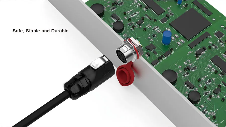 UL утвержден 2-8 Pin припоя соединения IP67 3-5A мощность водонепроницаемый разъем пластиковый мужской/женский разъем провода quick electrical power connector