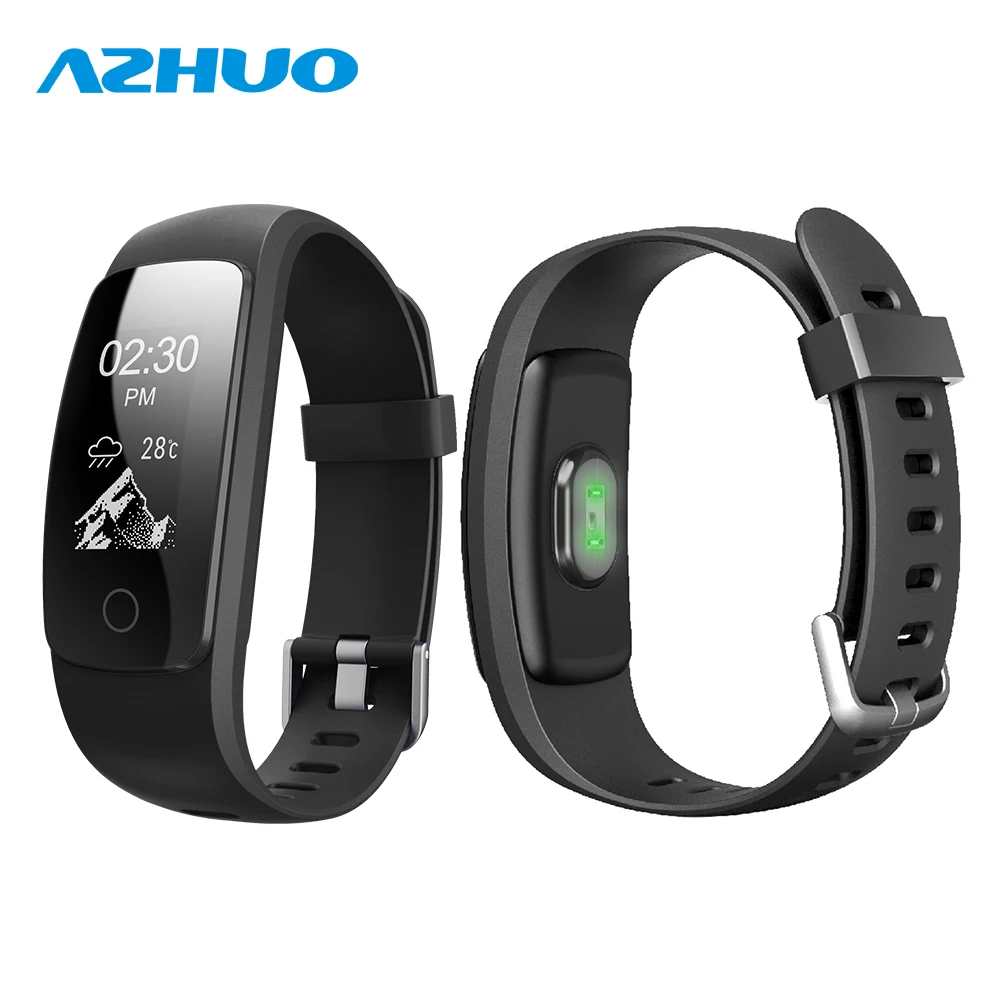 Azhuo ID107プラスhr bluetoothスマートブレスレット心拍数モニターリストバンドID107Plusマルチスポーツveryfitproフィットネストラッカーfitness