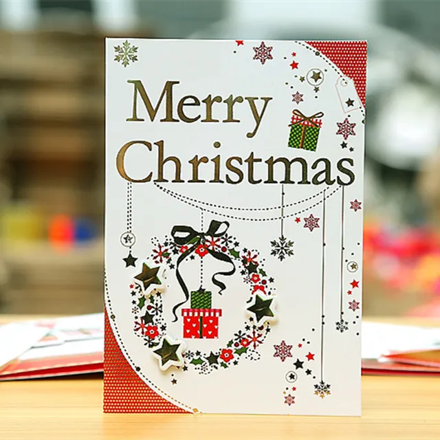 lovely design cute small paper gift cards colorful mini cartoon santa claus greeting card merry christmas - Santa Cards lovely design cute small paper gift cards colorful mini cartoon santa claus greeting card merry christmas - Santa Cards