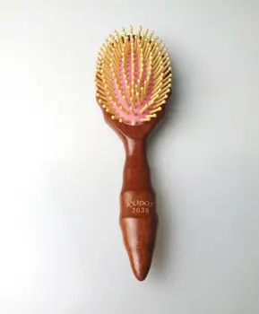 

High Quality Massage Comb Brush Wooden Brush Paddle Hair Brush GIC-HB561 Free Shipping
